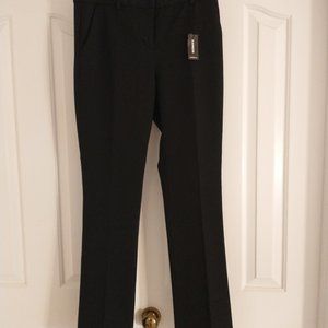 NWT Express Columnist Pants, 8 long, black
